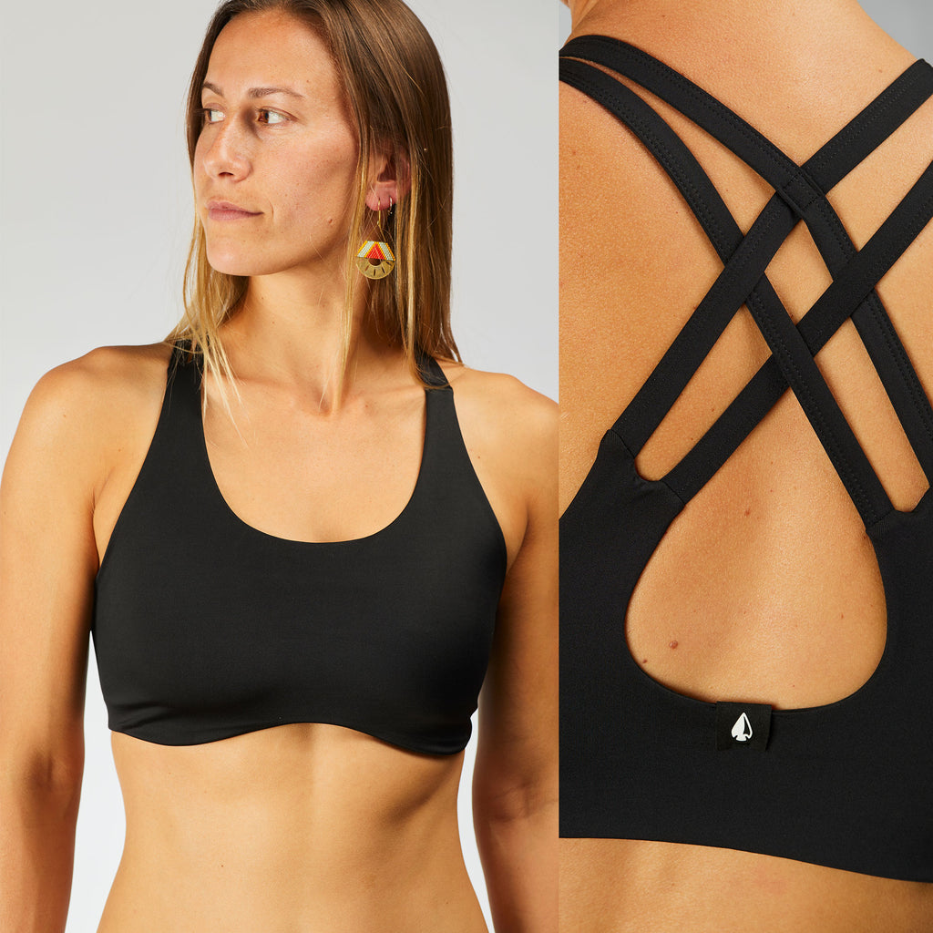 Ultimate Contrast Strap Scoop Bra … curated on LTK